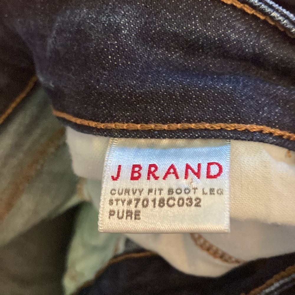 J Brand, size 31, blue jeans - Picture 7 of 8